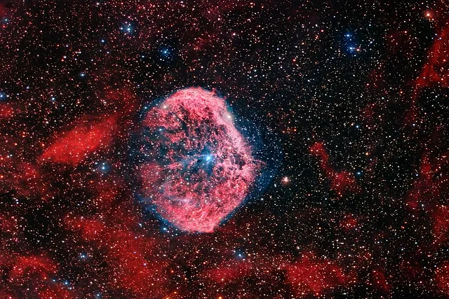 NGC 6888 – the crescent nebula First light image of TAO